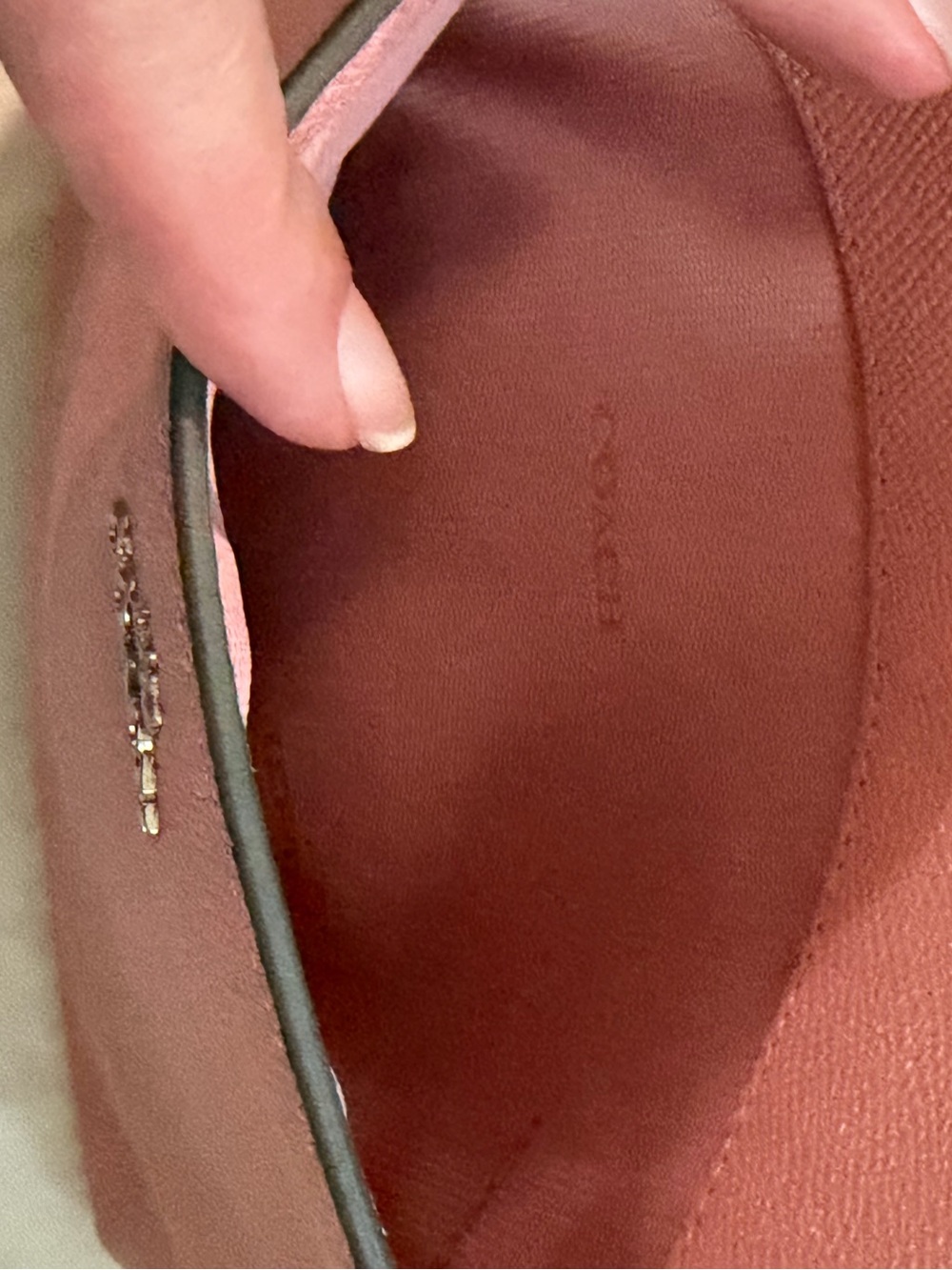 Coach NWOT pink crossbody - Picture 6 of 9